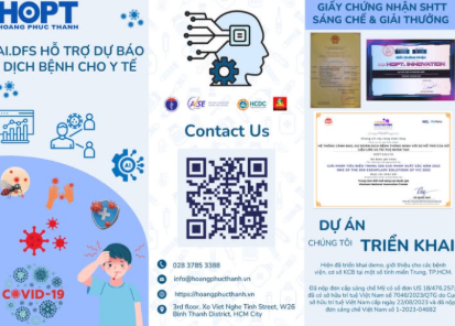 AI DFS - Hệ thống hỗ trợ dự báo dịch bệnh cho y tế